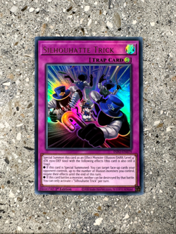 Yugioh TCG Silhouhatte Trick INFO-EN079 Ultra Rare 1st Edition NM-M - Image 1