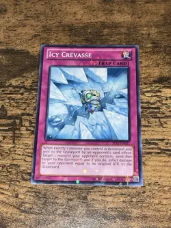 Icy Crevasse - SP13-EN037 - Starfoil Rare (NM) - Yugioh - Image 1