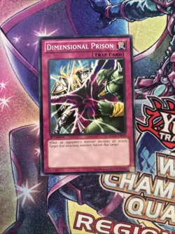 (YBL) Yugioh - Dimensional Prison SDCR-EN033 1st Edition Common LP - Image 1