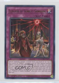 Eldlixir of Scarlet Sanguine 1st Ed. YuGiOh Maximum Gold: El Dorado 0g0l - Image 1