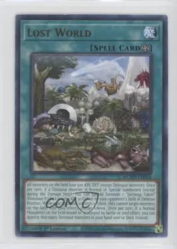 Lost World 1st Ed. YuGiOh Maximum Gold: El Dorado #MGED-EN058 0g0l - Image 1