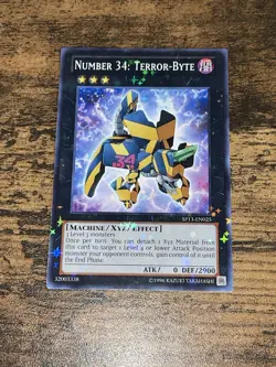 Number 34: Terror-Byte - SP13-EN025 - Starfoil Rare - NM - Unlimited - Yugioh - Image 1
