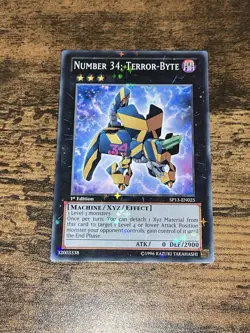 Number 34: Terror-Byte - SP13-EN025 - Starfoil Rare - NM - 1st Edition - Yugioh - Image 1
