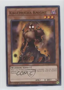 Kagemucha Knight 1st Ed. YuGiOh Maximum Gold: El Dorado #MGED-EN131 0g0l - Image 1