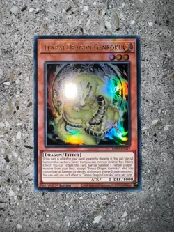 Yugioh TCG Tenpai Dragon Genroku INFO-EN019 Ultra Rare 1st Edition NM-M - Image 3