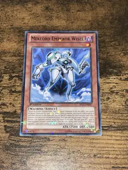 Meklord Emperor Wisel - Starfoil Rare - 1st Edition SP13-EN047 - LP - YuGiOh - Image 1