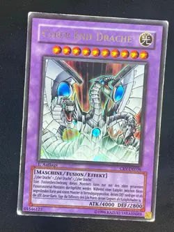 Cyber End-Drache CRV-DE036 Ultra Rare Deutsch Poor YUGIOH - Image 1