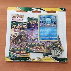 Pokemon TCG Sword & Shield Evolving Skies 3 Pack Blister + Umbreon Promo Card - Image 1