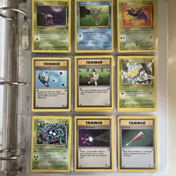 Pokemon TCG: Base Set 2 And Fossil - Vintage 15 Card Lot - MP - No dupes - Image 1