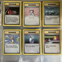 Pokemon TCG: Base Set 2 And Fossil - Vintage 15 Card Lot - MP - No dupes - Image 2