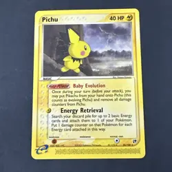 Pokemon TCG - Pichu 20/100 - EX Sandstorm - Regular Rare Card - Image 2