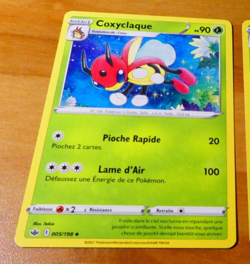 POKEMON REGNE DE GLACE CARD CARTE Coxyclaque 005/198 FR VF JCC EB06 NM - Image 1