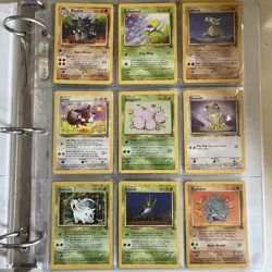 Pokemon TCG: Jungle - Vintage 12 Card Lot - MP - No dupes - Image 1