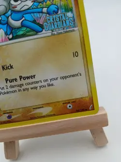 Meditite 56/100 - Crystal Guardians - Common Holo Stamped LP Pokemon Card, 2006 - Image 4