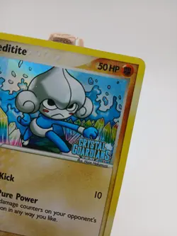 Meditite 56/100 - Crystal Guardians - Common Holo Stamped LP Pokemon Card, 2006 - Image 5