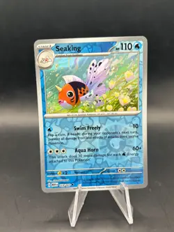 Seaking Reverse Holo NM 119/165 Scarlet & Violet 151 Pokemon Card - Image 1