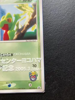 Treecko 037/PCG-P Promo 2005 Nintendo Pokemon Center Yokohama Limited Promo Card - Image 5