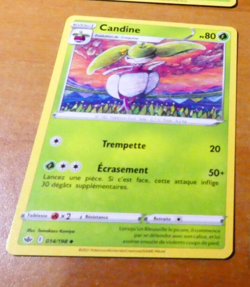 POKEMON REGNE DE GLACE CARD CARTE Candine 014/198 FR VF JCC EB06 NM - Image 1
