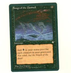 Songs Of The Damned Ice Age Magic The Gathering Trading Card - Image 1