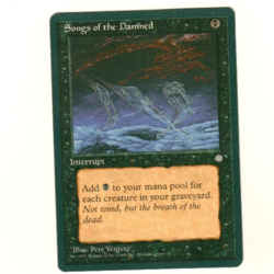 Songs Of The Damned Ice Age Magic The Gathering Trading Card - Image 3
