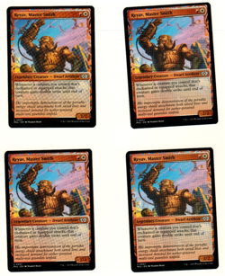 Set Of 4 Reyav, Master Smith Showcase Multiverse Legends MTG Trading Card - Image 3