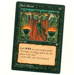 Dark Ritual Ice Age Magic The Gathering Trading Card - Image 3