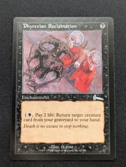 Phyrexian Reclamation - Urza's Legacy - NM - MTG - Magic the Gathering - Black - Image 1