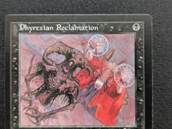 Phyrexian Reclamation - Urza's Legacy - NM - MTG - Magic the Gathering - Black - Image 3