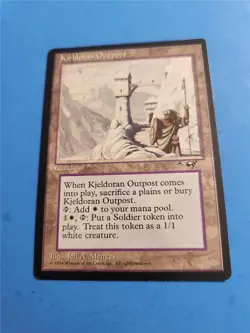 KJELDORAN OUTPOST UNPLAYED MTG ALLIANCES - Image 1