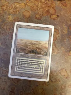 Scrubland Revised Edition Dual Land - Magic The Gathering MTG - Near Mint - Image 1