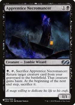Apprentice Necromancer x1 1x Mystery Booster 2 NM MTG - Image 1