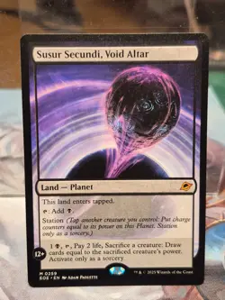 M 0259 Susur Secundi, Void Altar Land Planet Edge of Eternities EOE MTG Card - Image 1