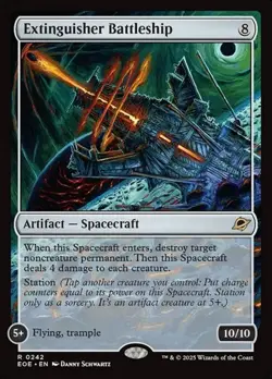 Extinguisher Battleship EOE NM MTG - Image 1