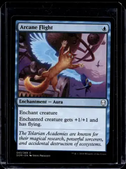 Magic the Gathering MTG Arcane Flight (43) Dominaria - Image 1