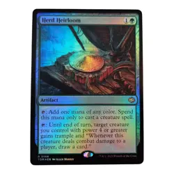 Herd Heirloom #0144 Foil Rare Artifact MTG 2025: Tarkir: Dragonstorm - Image 1