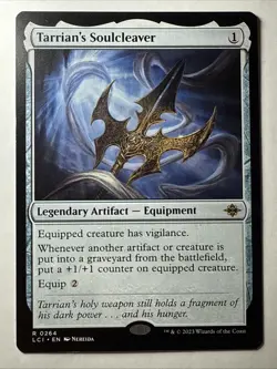 Tarrian's Soulcleaver 264 NM The Lost Caverns of Ixalan (LCI) MTG - Image 1