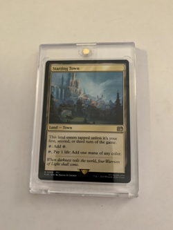 MTG Starting Town Land FIN in excellent condition (in hard case) - Image 1