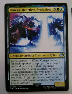 MTG - Final Fantasy: Omega, Heartless Evolution (0236) - Uncommon - Near Mint - Image 1