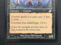 Undead Warchief - Scourge - NM - MTG - Magic the Gathering - Black - Creature - Image 2