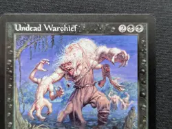 Undead Warchief - Scourge - NM - MTG - Magic the Gathering - Black - Creature - Image 3