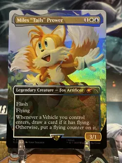MTG | Miles "Tails" Prower [Secret Lair Sonic]✨FOIL✨ - Image 1