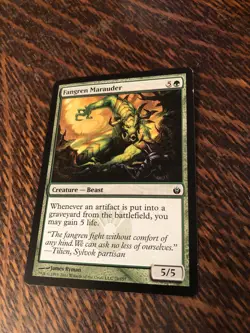 MTG Magic The Gathering Fangren Marauder Creature 79 / 155 James Ryman 2011 - Image 2