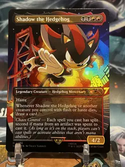 MTG | Shadow the Hedgehog [Secret Lair Sonic]✨FOIL✨ - Image 1
