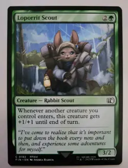 MTG - Final Fantasy: Loporrit Scout (0192) - Common - Near Mint - Image 1