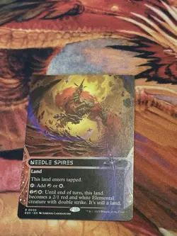 MTG Needle Spires Borderless ** Edge of Eternities: Stellar Sights ** English - Image 3