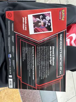 Pokemon TCG Cards Team Rocket's Mewtwo Ex Box New Sealed - Image 2