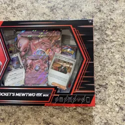 Pokemon TCG Cards Team Rocket's Mewtwo Ex Box New Sealed - Image 2