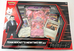 Pokemon TCG Cards Team Rocket's Mewtwo Ex Box New Sealed - Image 1