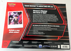 Pokemon TCG Cards Team Rocket's Mewtwo Ex Box New Sealed - Image 2