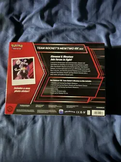 Pokemon TCG Cards Team Rocket's Mewtwo Ex Box New Sealed - Image 2